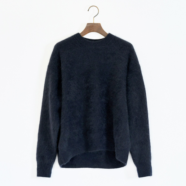 ラクーンフォックス クルーネックニットプルオーバー(B.NAVY)