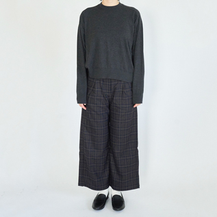長袖ニットとして(身長167cm・D.GREY)