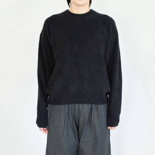 plage クループルーオーバー ラクーンフォックス クルーネックニットプルオーバー／C.T.plage（シー