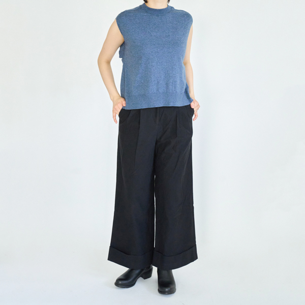 ノースリーブとして(身長167cm・INDIGO BLUE)