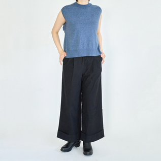 ノースリーブとして(身長167cm・INDIGO BLUE)