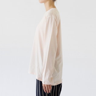 身長162cm オーガニックコットンカットソー レディース champagne