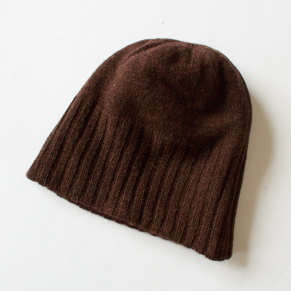 ニットキャップ ava（D.BROWN）