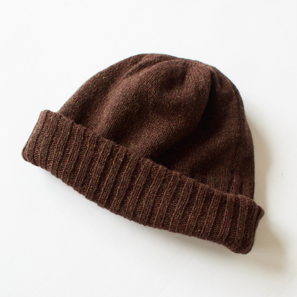 ニットキャップ ava（D.BROWN）