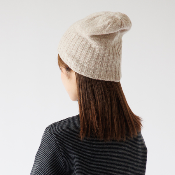 ニットキャップ ava(L.GREY)