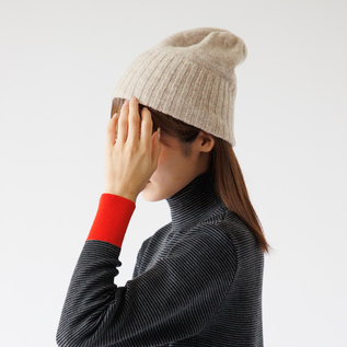 ニットキャップ ava(L.GREY) ニットキャップ ava(L.GREY)