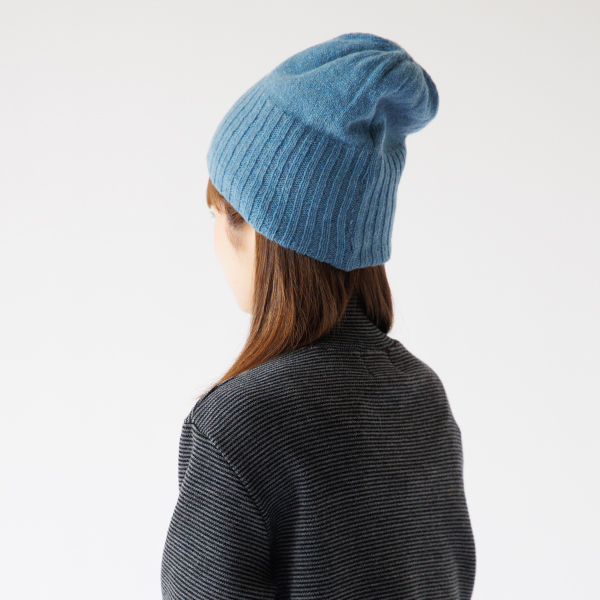 ニットキャップ ava（BLUE）