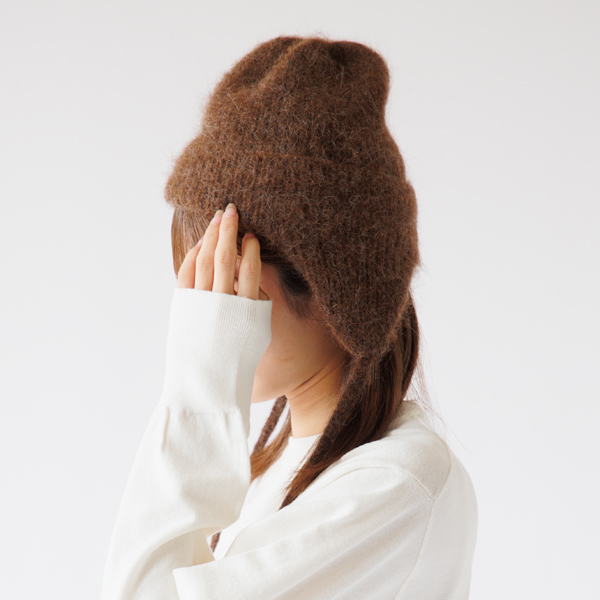 ニットキャップ noah（BROWN）