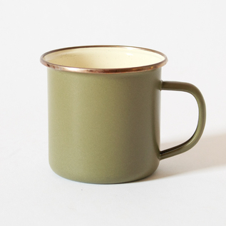 エナメル2-TONE マグカップ2個セット（OLIVE DRAB）