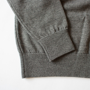 ウールコットンニット AMERICAN WOOL&COTTON KNIT P/O(GRAY) ウールコットンニット AMERICAN WOOL&COTTON KNIT P/O(GRAY)