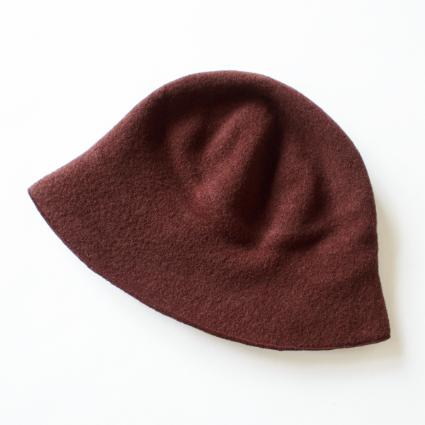 ウールハット bel（BROWN）