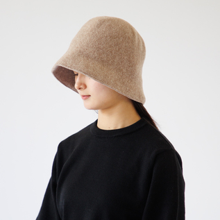 ウールハット bel(BEIGE mix) ウールハット bel(BEIGE mix)