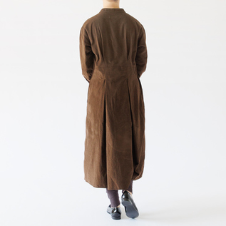 細畝コーデュロイ 比翼シャツワンピース／ZUTTO（ズット）｜愛着