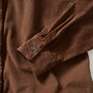 袖口のボタン(BROWN)