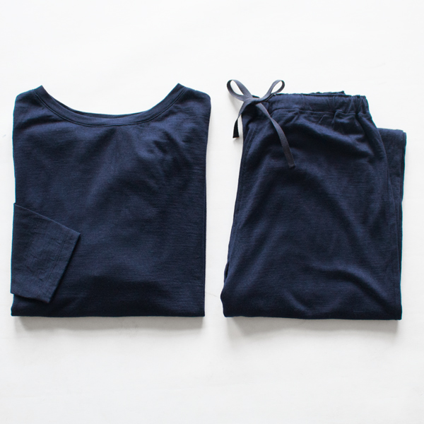 上下セットと単品でお選びいただけます(NAVY)