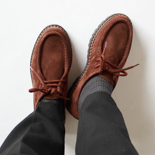 チロリアンシューズ SUEDEMARRONE／TRACHT TIROL（トラクトチロル