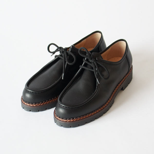 チロリアンシューズ BLACK