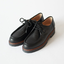 チロリアンシューズ BLACK