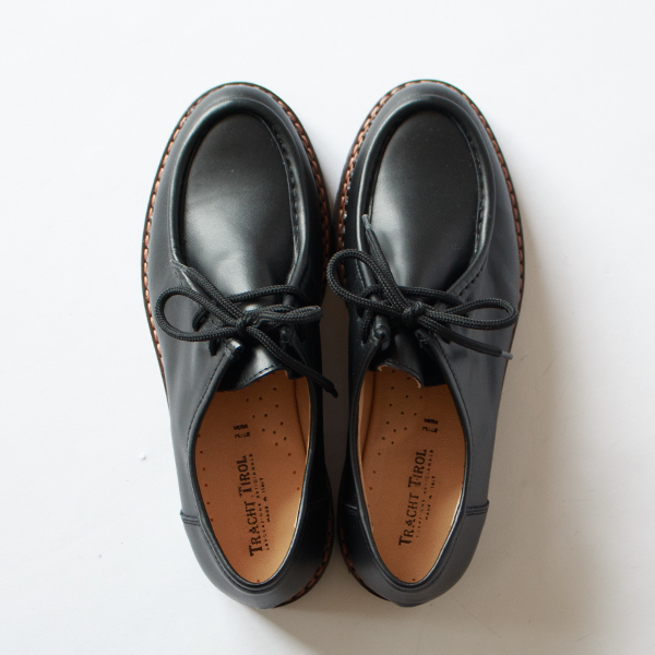 チロリアンシューズ BLACK