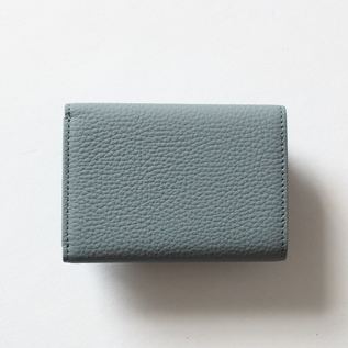 ねこみみ様　RENミニウォレット 牛革・フィリップalmond gray PHILIP ミニウォレット／REN（レン）｜愛着を持ってずっと使いたいモノ