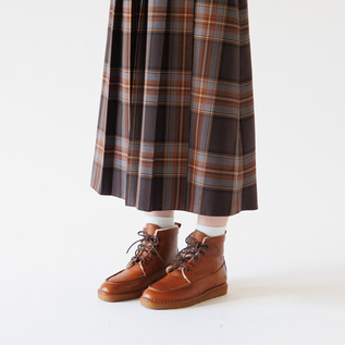 シープスキンブーツ HAND72（TAN）