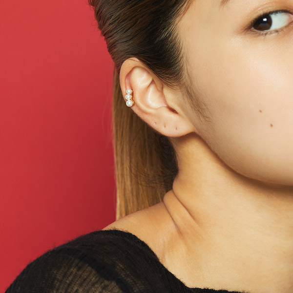 キャッチレスピアス パール(CHARISMA GLOW) キャッチレスピアス パール(CHARISMA GLOW)
