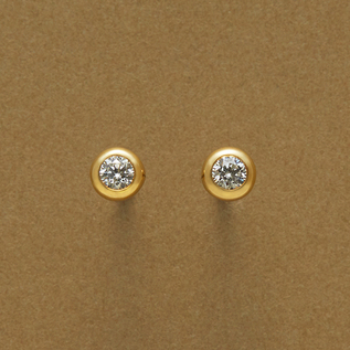キャッチレスピアス HONESTY(AURA GOLD) キャッチレスピアス HONESTY(AURA GOLD)