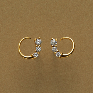 キャッチレスピアス HONESTY TWIST(Gold) キャッチレスピアス HONESTY TWIST(Gold)