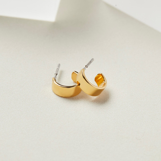 キャッチレスピアス EMBRACE HOOP(ALESSIA GOLD) キャッチレスピアス EMBRACE HOOP(ALESSIA GOLD)