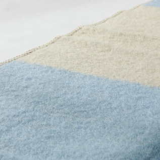 ふかふかと空気を含んだウールの肌触り(POP BROWN/BLUE) ふかふかと空気を含んだウールの肌触り(POP BROWN/BLUE)