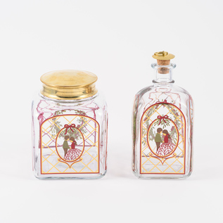 Holmegaard Christmas bottle