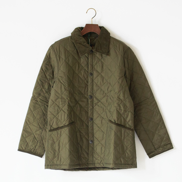 BARBOUR LIDDESDALE キルティングジャケット(OLIVE/34)