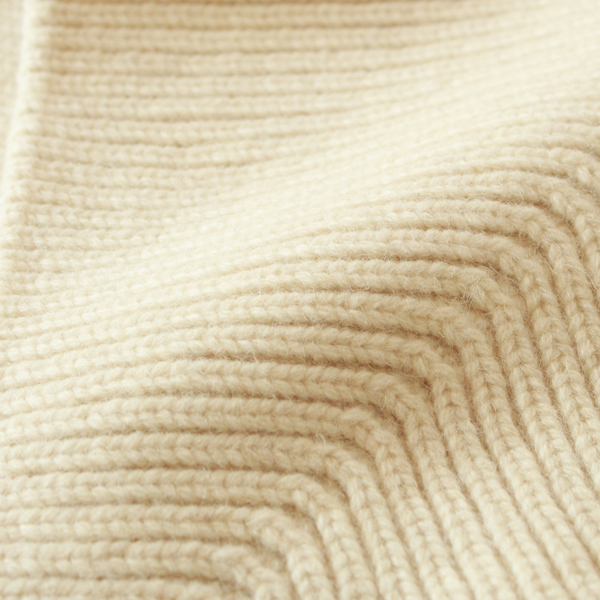 ニットスカーフ iris(IVORY)