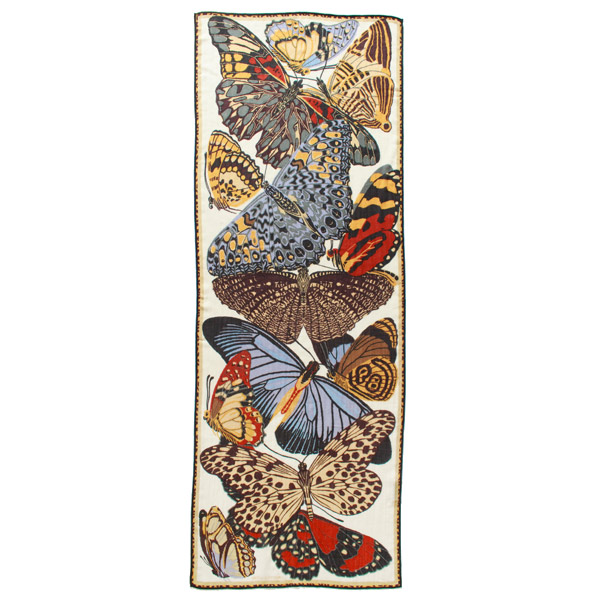 ウォッシャブルウールストール ETOLE 70（70×190）(PAPPILLONS)