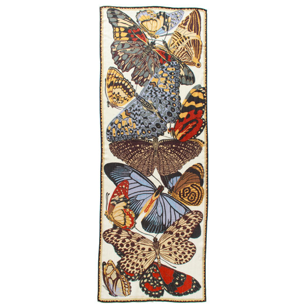 ウォッシャブルウールストール ETOLE 70（70×190）(PAPILLONS)