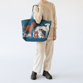トートバッグ MAXI SHOPPING BAG／INOUI EDITIONS（イヌイ