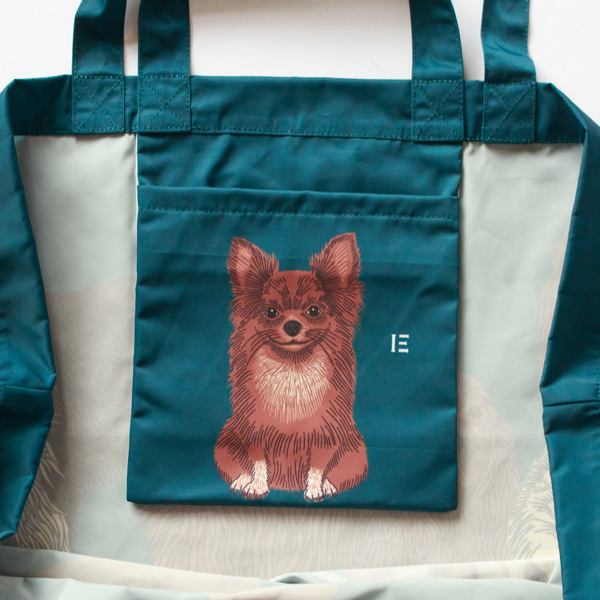 トートバッグ MAXI SHOPPING BAG／INOUI EDITIONS（イヌイ