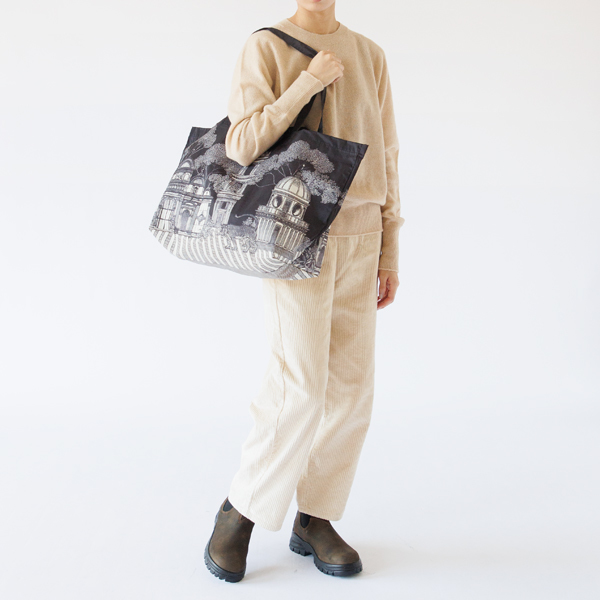 トートバッグ MAXI SHOPPING BAG／INOUI EDITIONS（イヌイ