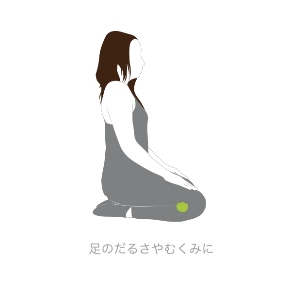 正座姿勢で挟むのも気持ちいい
