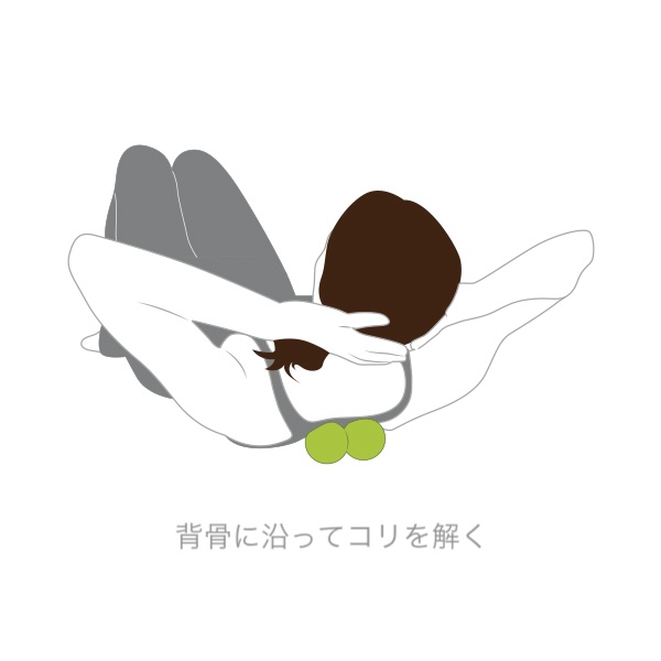 セルフケアが難しい背中に