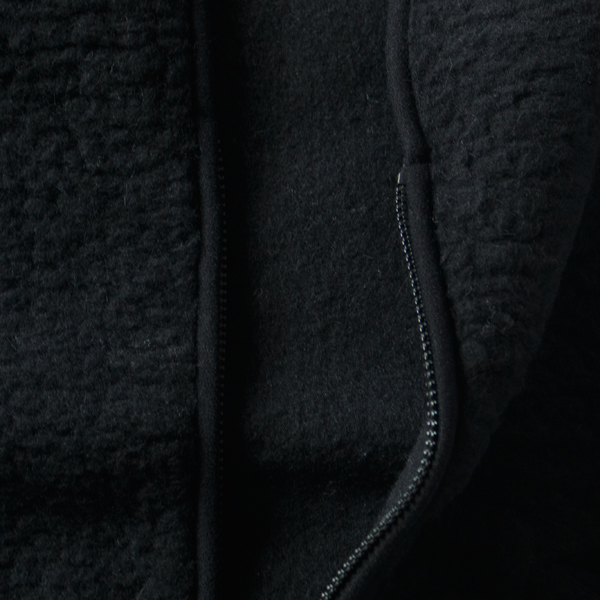 ボアジップロングベスト(DEEP BLACK) ボアジップロングベスト(DEEP BLACK)