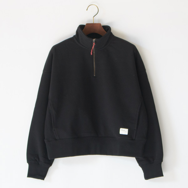 PBLK WMLハーフジップトップ PBLK WMLハーフジップトップ