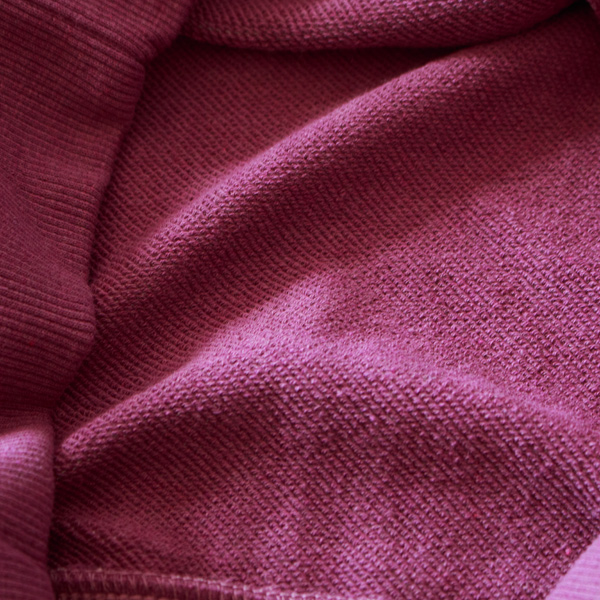 通年着やすい裏毛素材 通年着やすい裏毛素材