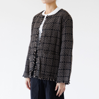 John Galliano ジャケット ブラック USA2 フリンジ フォーマル John Galliano Jacket Size 40 FR: Gold Sequins