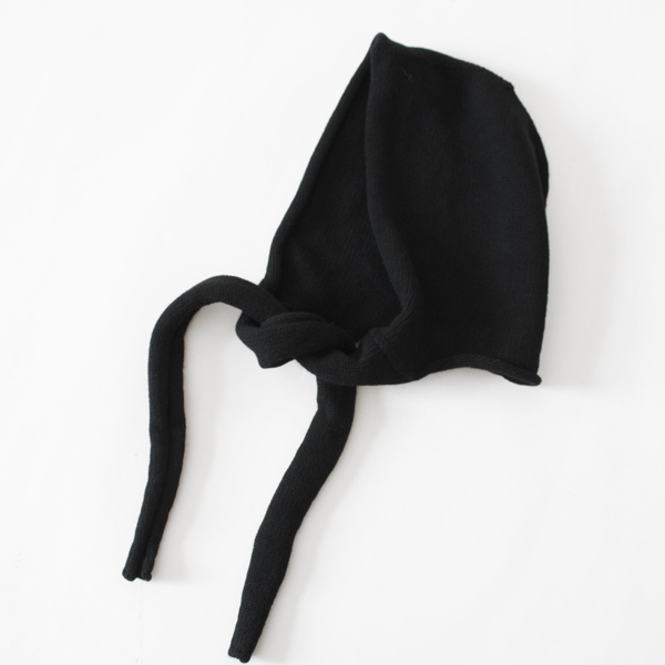 ニットフード fuu(Black)