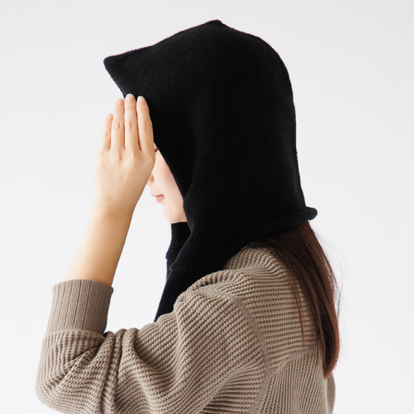 前を結べば首もあたたかく(Black)