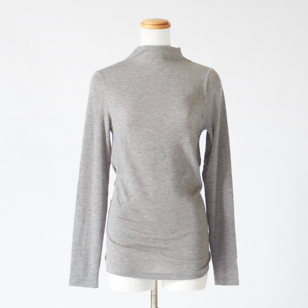 ミッドロールネックカットソー ミッドロールネックカットソー