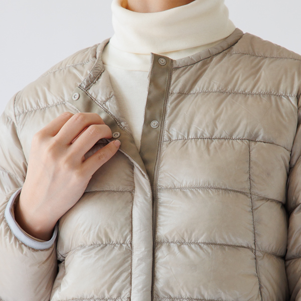 スナップボタンで脱ぎ着もしやすい スナップボタンで脱ぎ着もしやすい