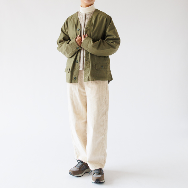 インナーダウンカーディガン BEG(身長162cm WS着用) インナーダウンカーディガン BEG(身長162cm WS着用)