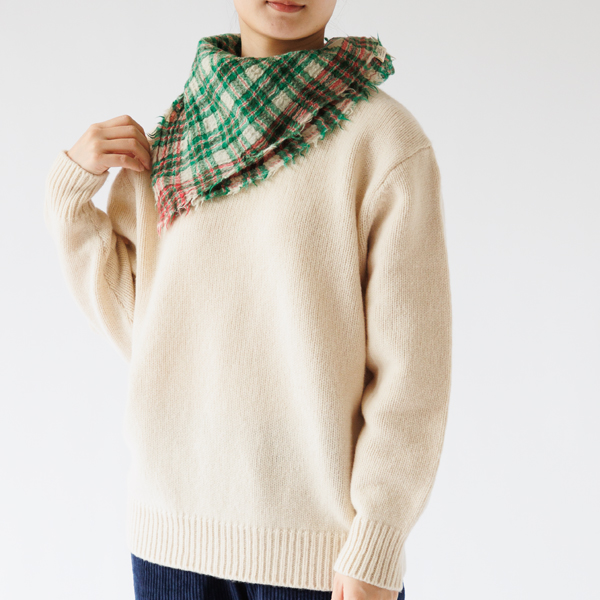 ウールスカーフ MAGDA No.793(OXFORD GREEN) ウールスカーフ MAGDA No.793(OXFORD GREEN)